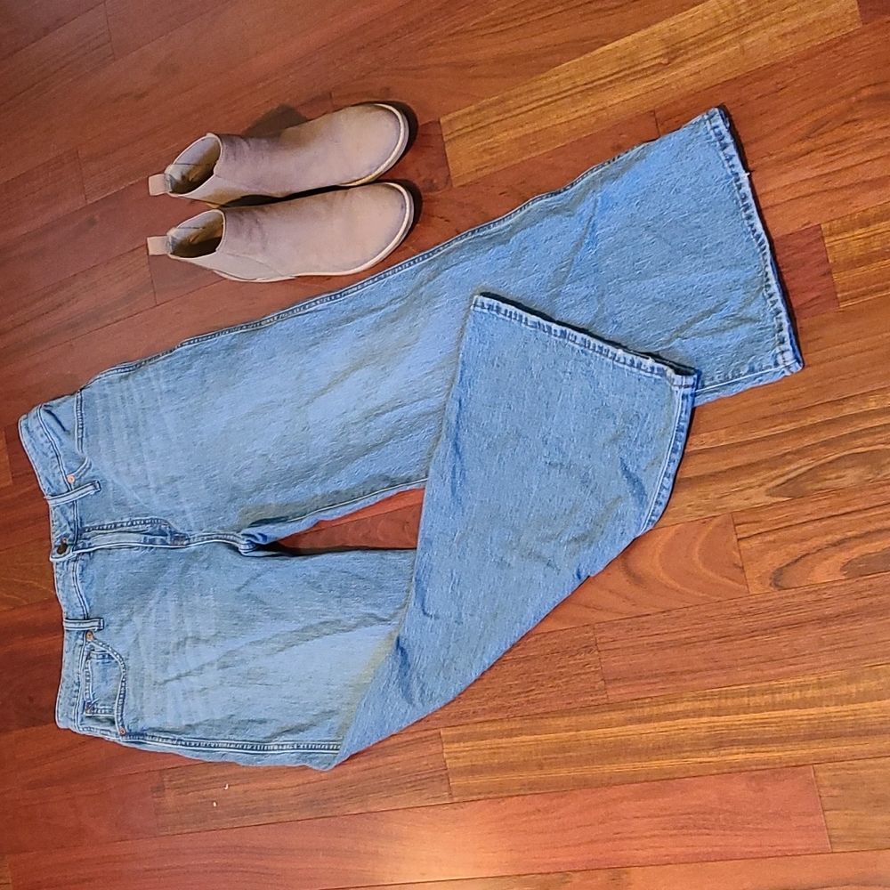 Madewell 11" high rise flares - size 33P